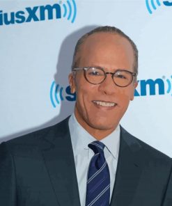 The American Journalist Lester Holt Diamond Paintings