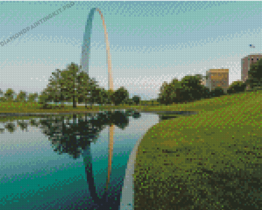 The Gateway Arch St louis Diamond Paintings