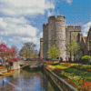 Weekend In Canterbury Kent City Diamond Paintings