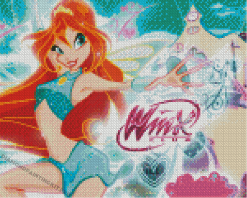 Winx Club Animation Poster Diamond Paintings