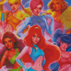 Winx Club Characters Art Diamond Paintings