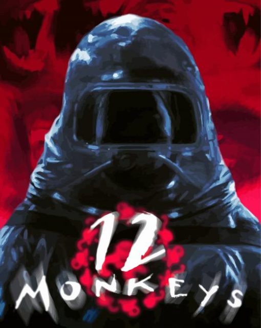 12 Monkeys Poster Art Diamond Paintings