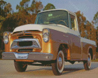 1957 International Truck Diamond Paintings