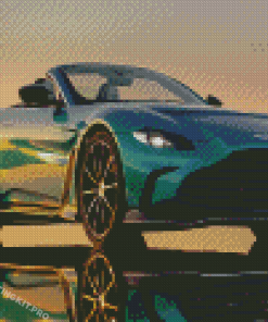 Aesthetic Aston Martin Car Diamond Paintings