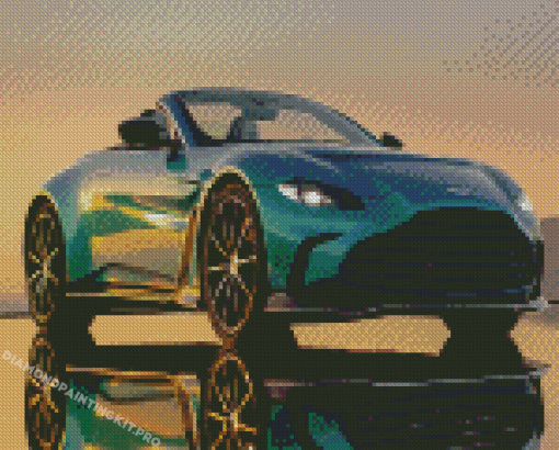 Aesthetic Aston Martin Car Diamond Paintings