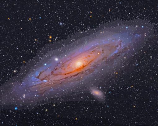 Andromeda Galaxy Landscape Diamond Paintings