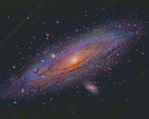 Andromeda Galaxy Landscape Diamond Paintings