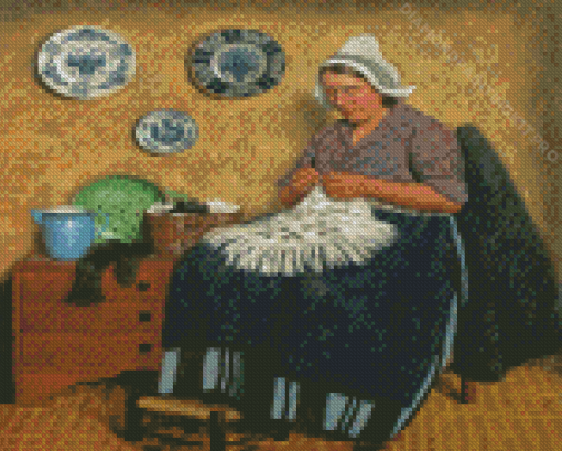 Art Knitting Diamond Paintings