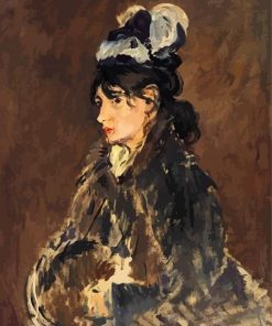 Berthe Morisot By Edouard Manet Diamond Paintings