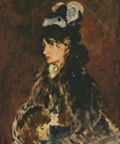 Berthe Morisot By Edouard Manet Diamond Paintings