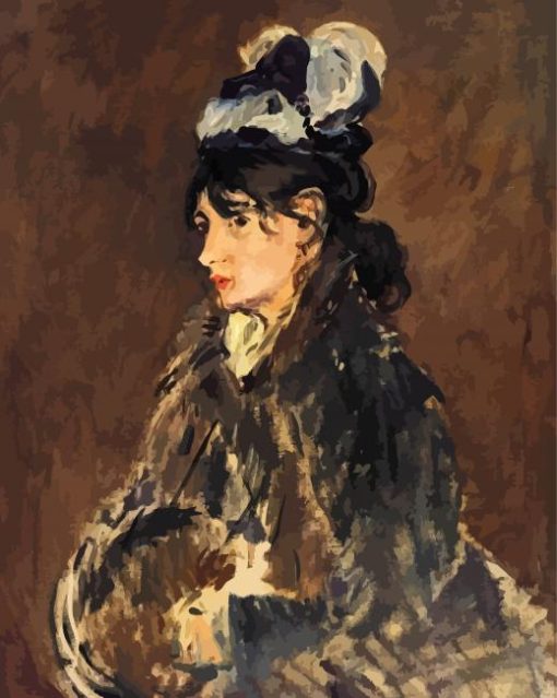 Berthe Morisot By Edouard Manet Diamond Paintings