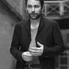 Black And White Charlie Day Diamond Paintings