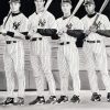 Black And White NY Yankees Players Diamond Paintings