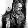 Black And White Joel Miller The Last Of Us Diamond Paintings