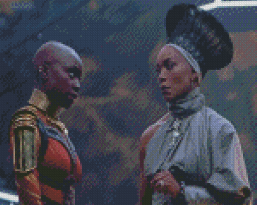 Black Panther Wakanda Forever Characters Diamond Paintings