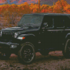 Black Jeep Car Diamond Paintings