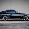 Black Porsche 944 Car Diamond Paintings