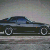 Black Porsche 944 Car Diamond Paintings