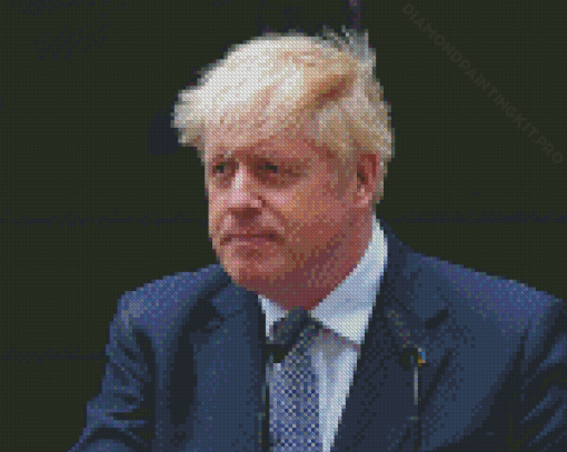 Boris Johnson Diamond Paintings