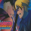 Boruto And Kawaki Poster Diamond Paintings