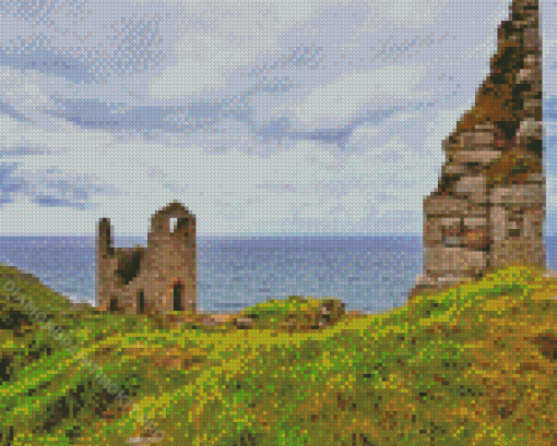 Botallack Tin Mine Diamond Paintings