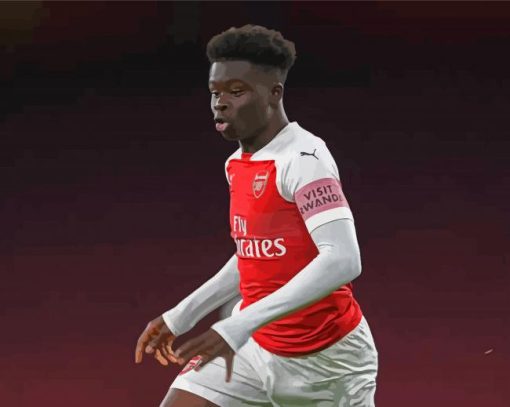 Bukayo Saka Diamond Paintings