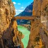 Caminito Del Rey Bridge View Diamond Paintings