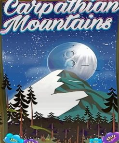 Carpathian Mountains Poster Diamond Paintings