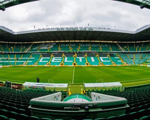 Celtic Park In Scotland Diamond Paintings