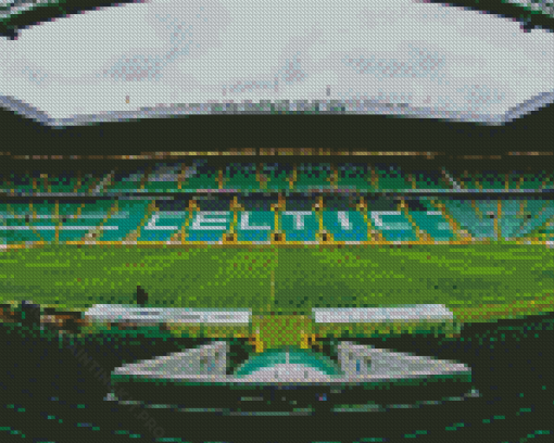 Celtic Park In Scotland Diamond Paintings