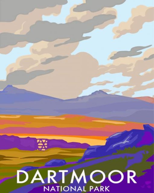 Dartmoor Poster Diamond Paintings