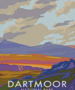 Dartmoor Poster Diamond Paintings
