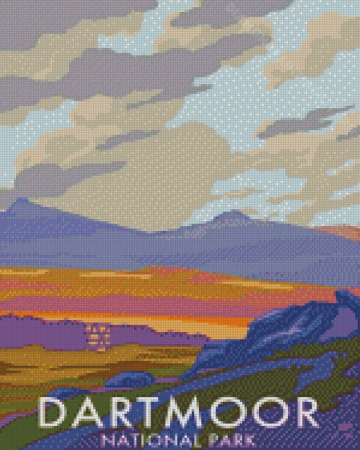 Dartmoor Poster Diamond Paintings