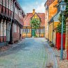 Denmark Ribe Town Diamond Paintings