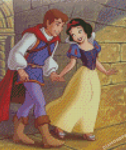 Disney Snow White And Prince Charming Diamond Paintings