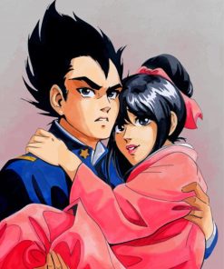 Dragon Ball Vegeta And Chichi Diamond Paintings