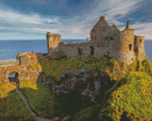 Dunluce Ireland Castle Diamond Paintings