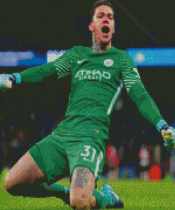 Ederson Goalkeeper Diamond Paintings