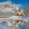 Emerald Lake BC Diamond Paintings