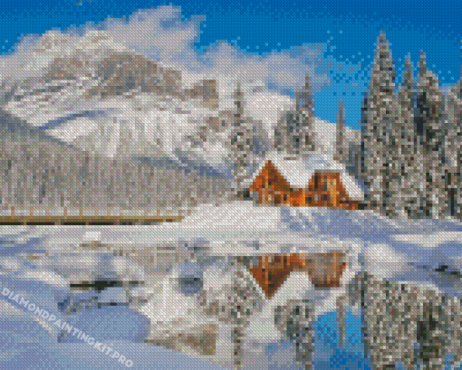 Emerald Lake BC Diamond Paintings