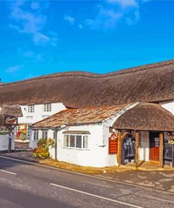 England Croyde Village Diamond Paintings