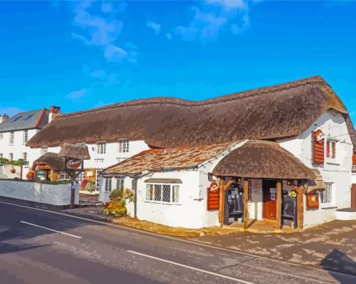 England Croyde Village Diamond Paintings