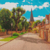 England Horsham Village Diamond Paintings