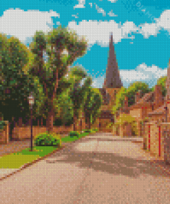 England Horsham Village Diamond Paintings