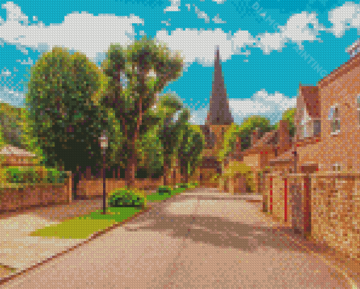 England Horsham Village Diamond Paintings