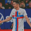 FC Barcelona Robert Lewandowski Diamond Paintings