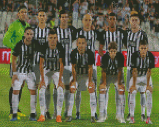 FK Partizan Football Club Players Diamond Paintings
