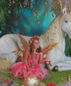 Fairy And Unicorn Diamond Paintings