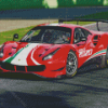 Ferrari 488 GT3 Car Diamond Paintings