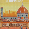 Florence Italy Poster Diamond Paintings